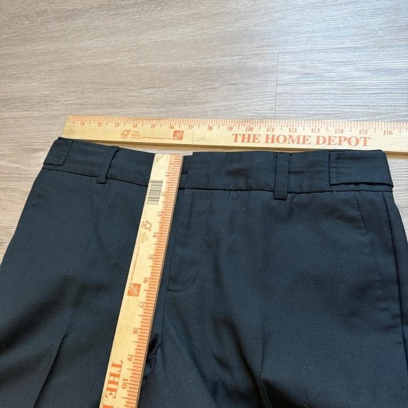 31x28 Black Baggy Wide Leg Pleated Dress Pants Y2K Vintage 2000s - Picture 5 of 6